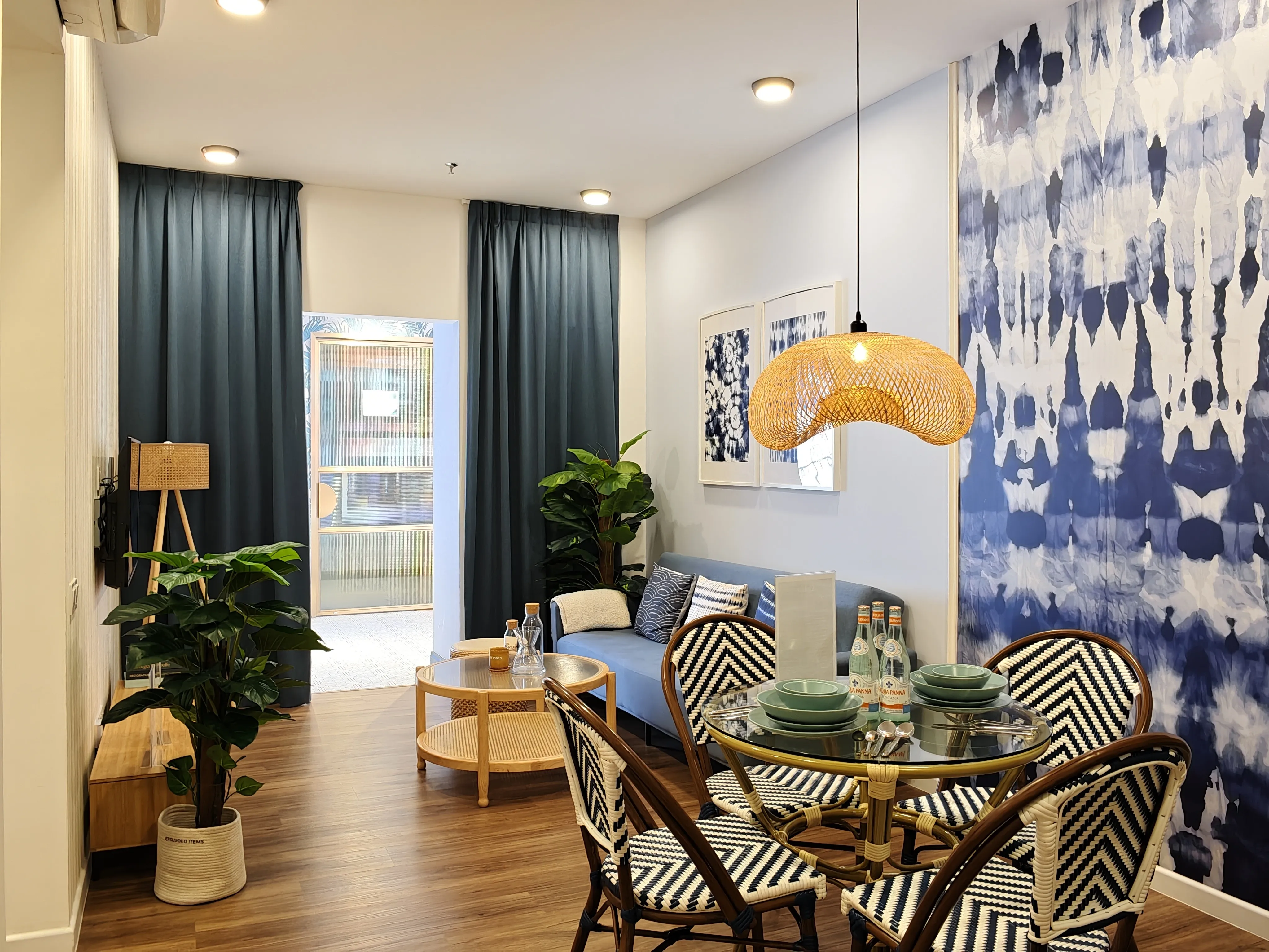 Living and dining